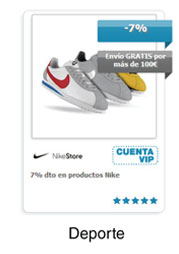 Ahorro en Deporte